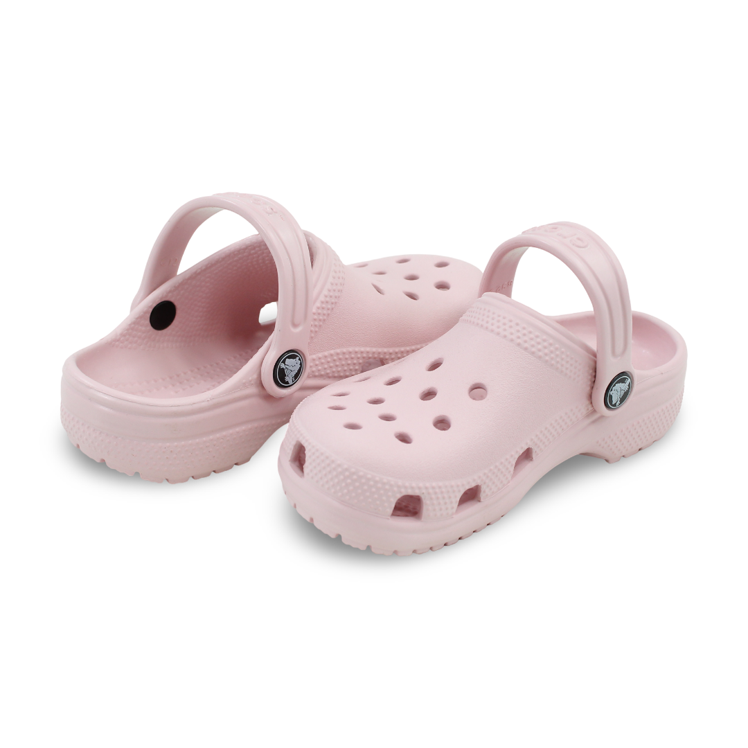 Girls Rubber Classic Crocs – Pink