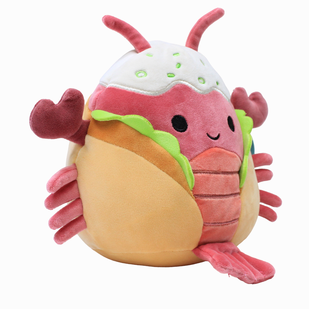 Squishmallows 7.5-Inch Fusion Squad – Lobster on Roll Lorono