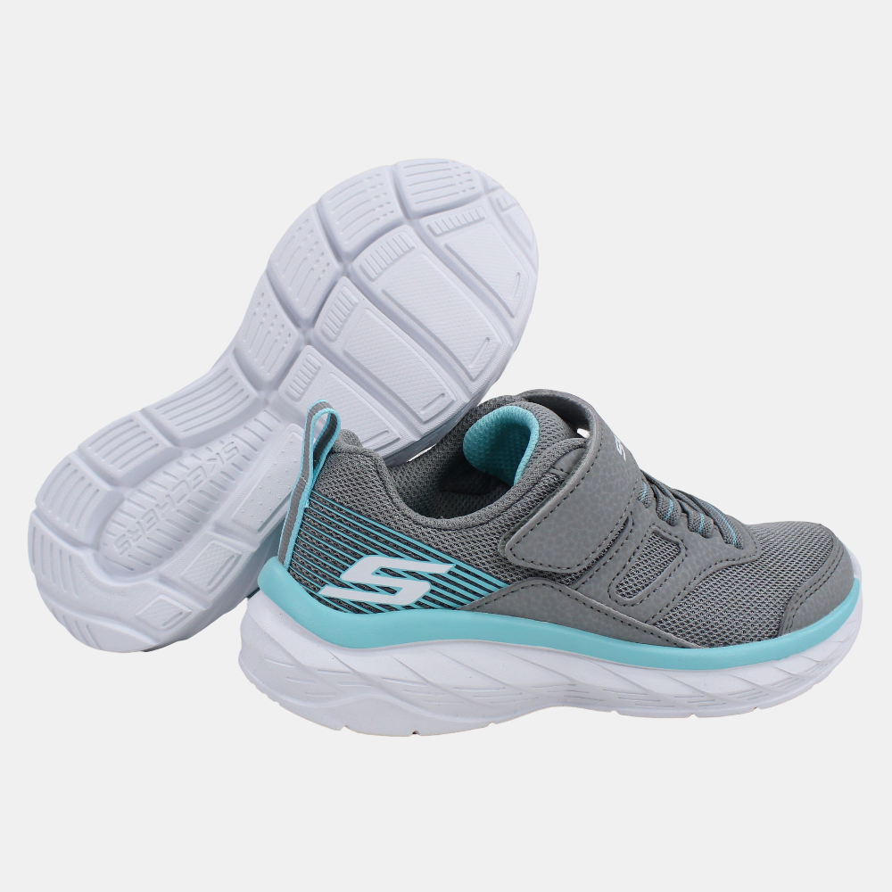 Girls Leather Sneakers - Grey