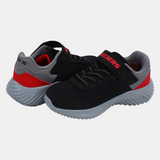 Boys Leather Sneakers – Black