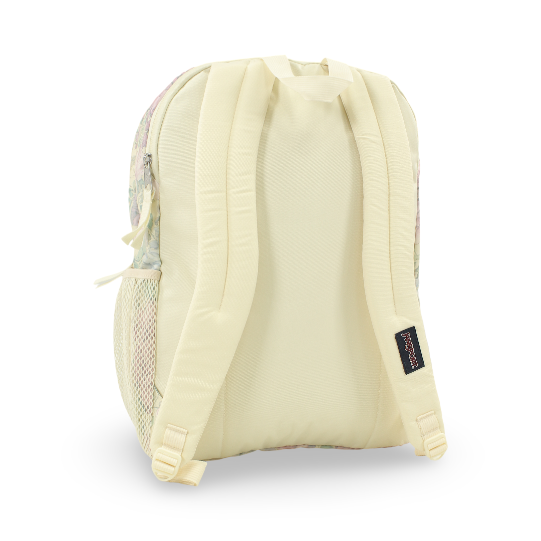 Jan Sport Big Student Backpack – "Faded Tapestry" Floral Print 34L
