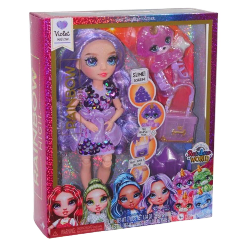 Rainbow High Classic Fashion Doll Violet (Purple)