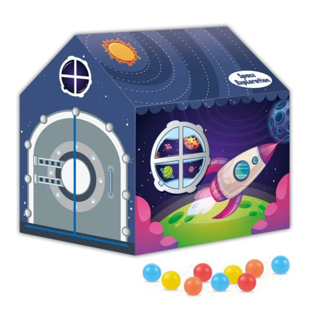 Children's Play House Space Exploration Tent + 50 Balls