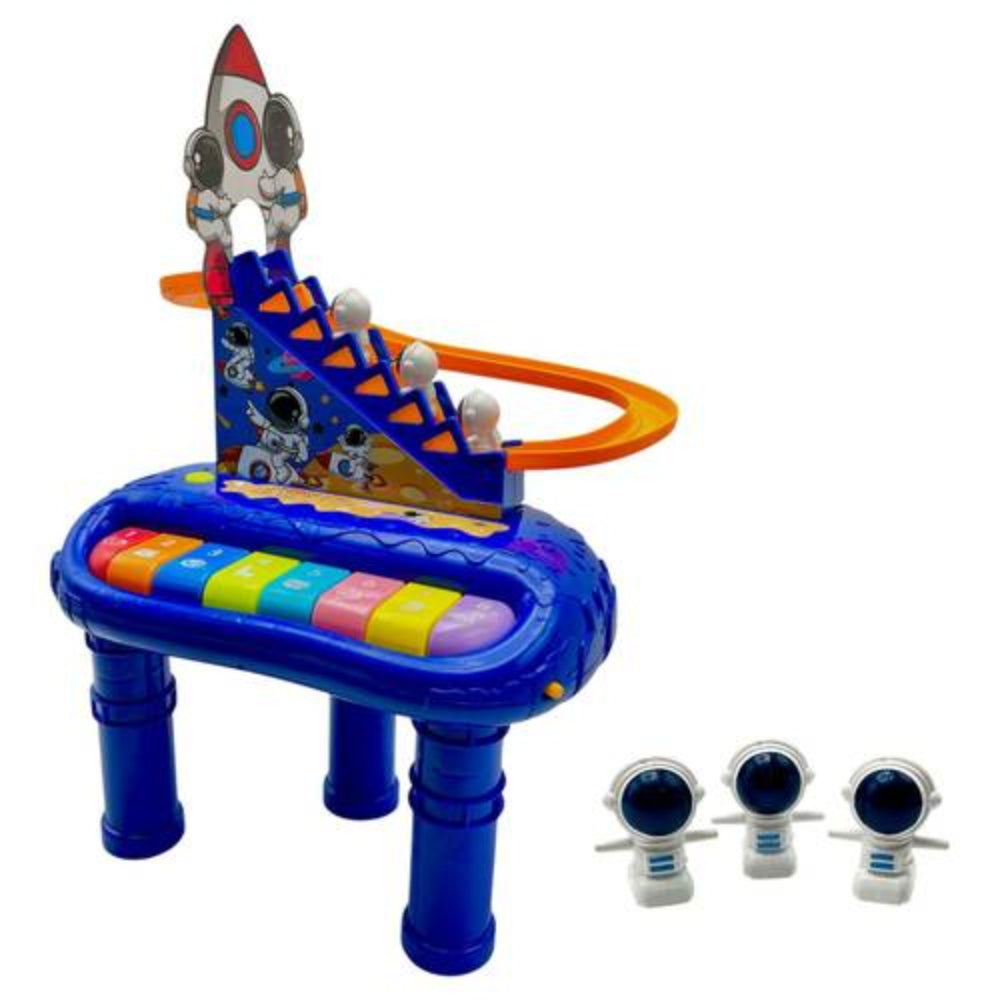 Space 2-in-1 Slide and Piano Toy
