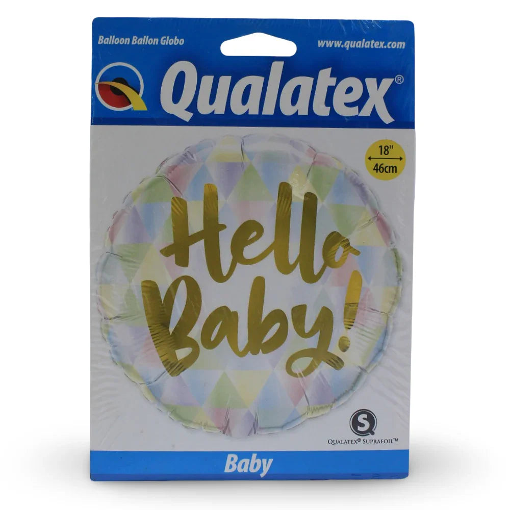 Party Perfect Hello Baby Balloon – 46×18 cm