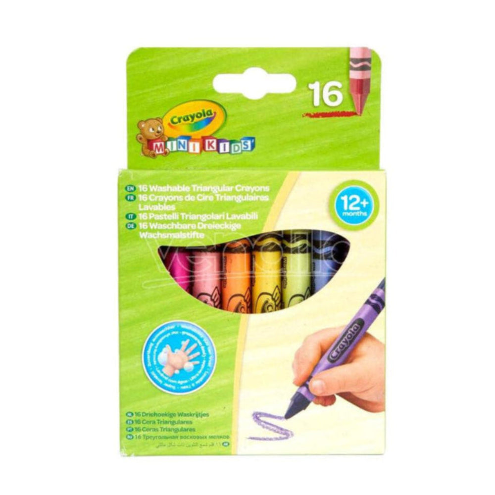 Crayola Triangular Crayons – 16 Colors