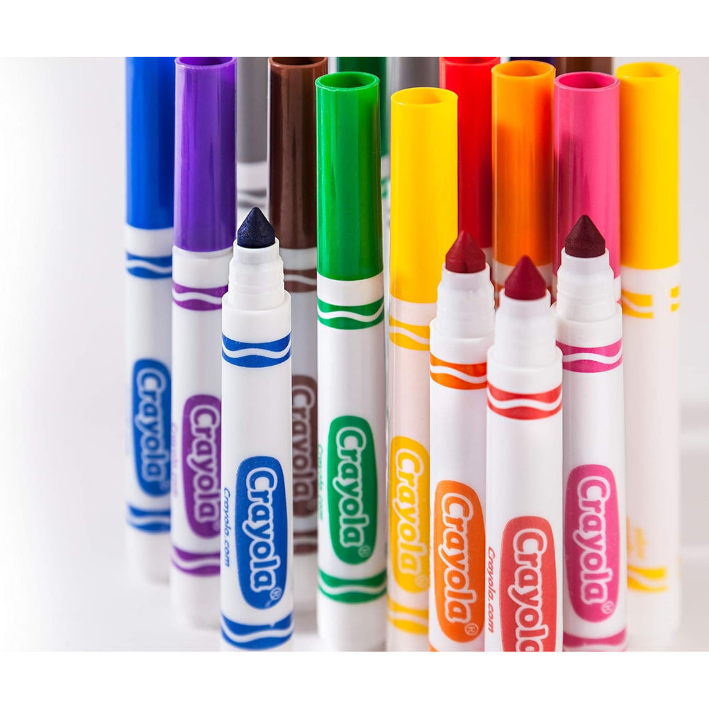 Crayola Washable Markers – 24 Colors