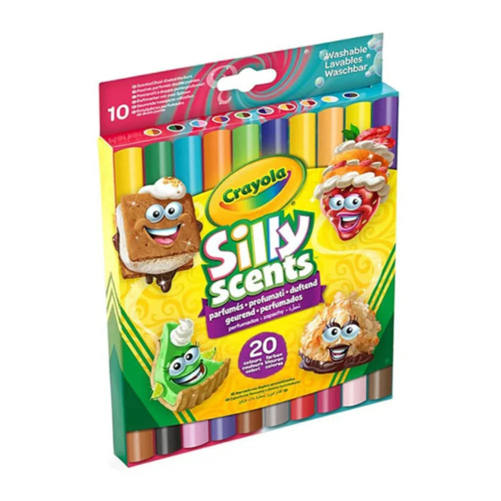 Crayola Silly Scents – 10 ألوان