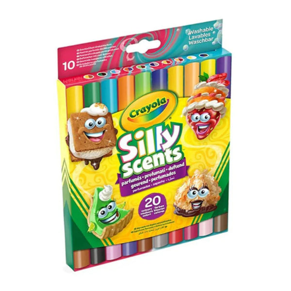 Crayola Silly Scents – 10 ألوان