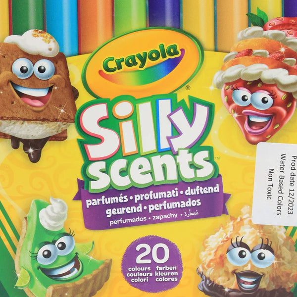 Crayola Silly Scents – 10 ألوان