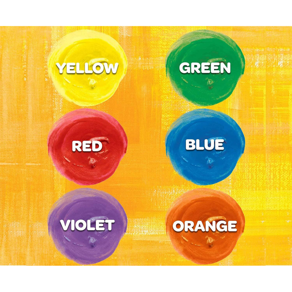 Crayola Washable Paint – 6 Colors