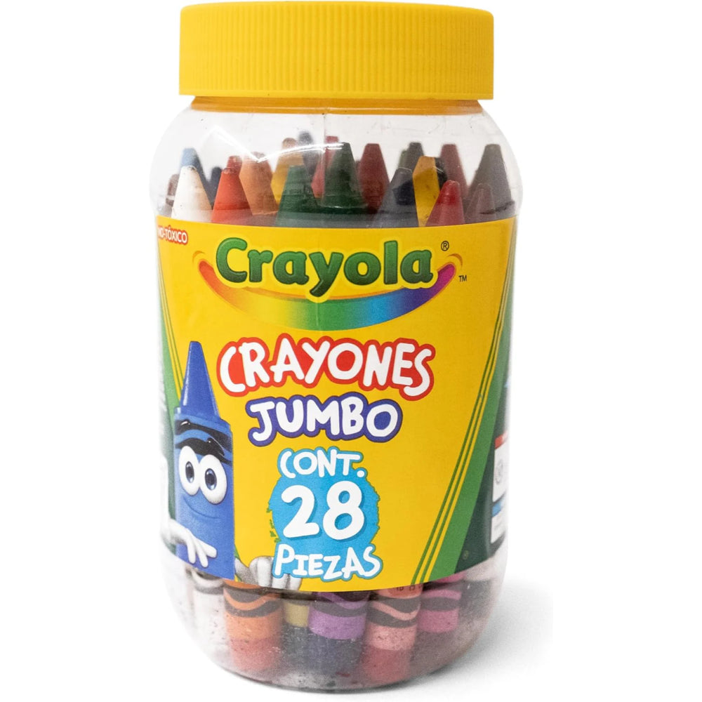 Crayola Crayones Jumbo – 28 Colors