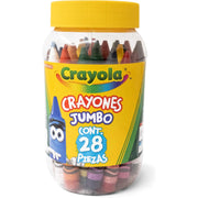 Crayola Crayones Jumbo – 28 Colors
