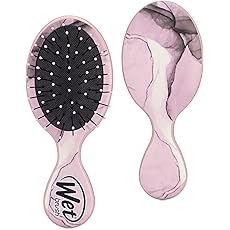 Wet Brush Mini Detangler - Terrain Textures - Dusty Rose