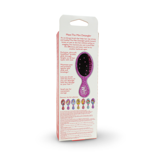 Wet Brush Disney Princess Rapunzel Mini Detangler – Glitter Purple