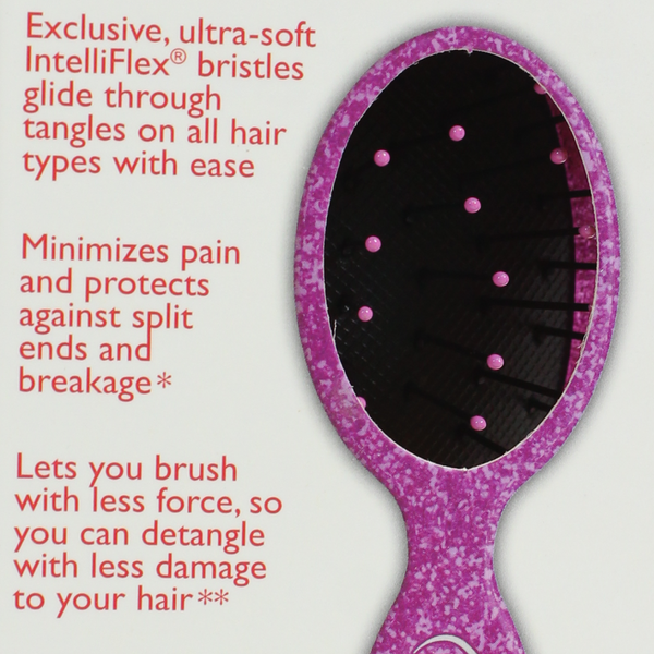 Wet Brush Disney Princess Rapunzel Mini Detangler – Glitter Purple
