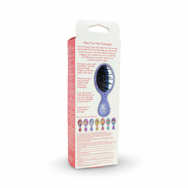 Wet Brush Disney Princess Cinderella Mini Detangler – Glitter Blue