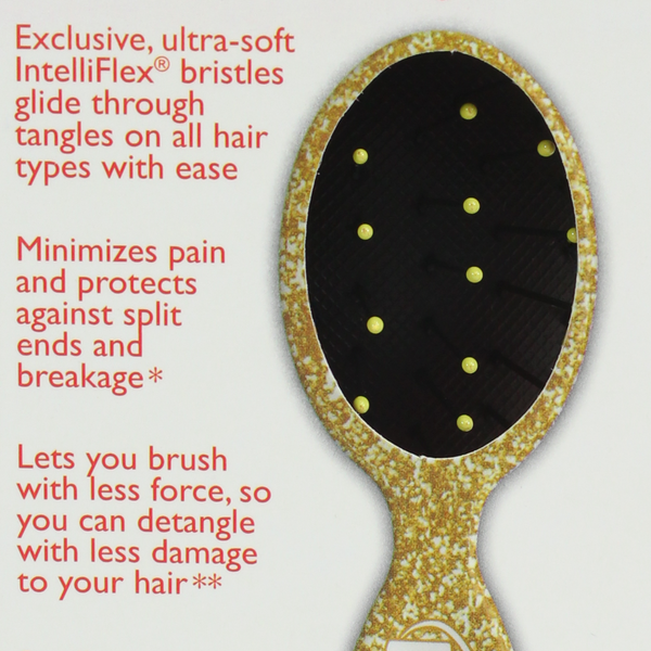 Wet Brush Disney Princess Belle Mini Detangler – Glitter Gold