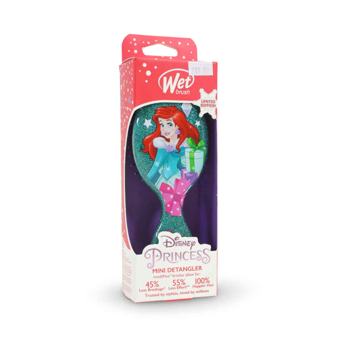 Wet Brush Disney Princess Ariel Mini Detangler – Glitter Teal