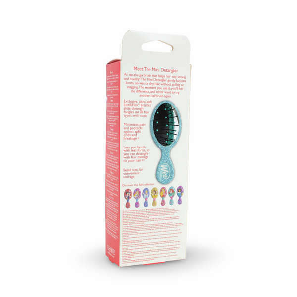 Wet Brush Disney Princess Ariel Mini Detangler – Glitter Teal
