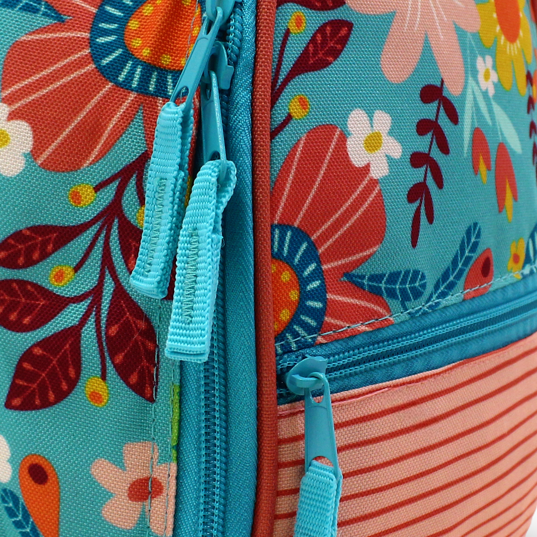 Stephen Joseph Lunchbox – Turquoise Floral Print