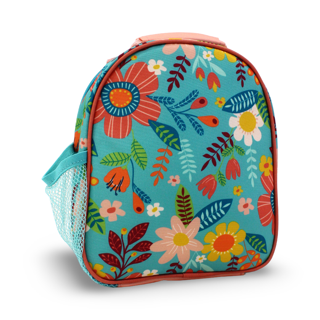 Stephen Joseph Lunchbox – Turquoise Floral Print