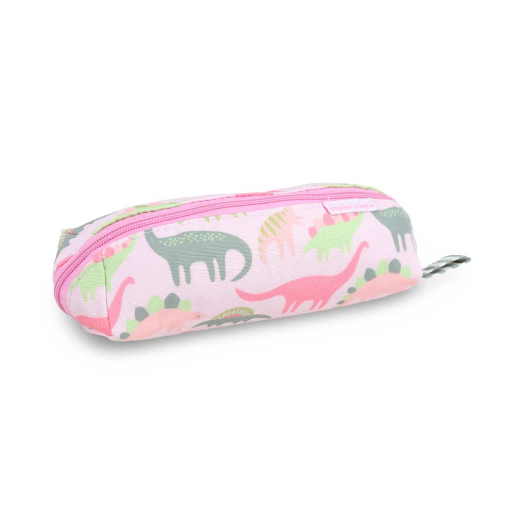 Stephen Joseph Pencil Pouch – Pink Dino Print