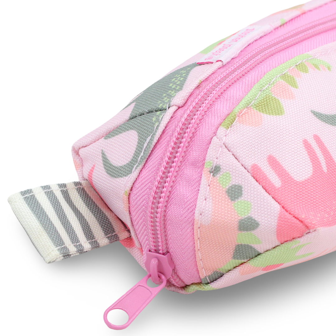 Stephen Joseph Pencil Pouch – Pink Dino Print