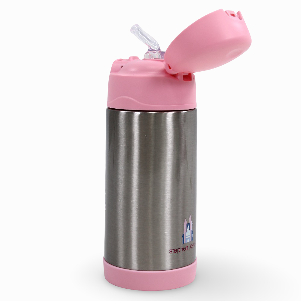 Stephen Joseph Double Wall Stainless Steel Bottle 350ml - Princess Design