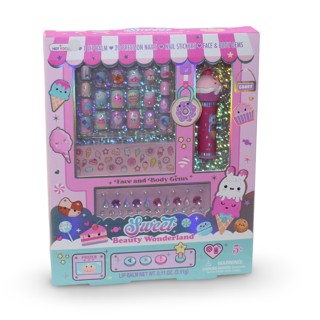 Hot Focus Sweet Beauty Wonderland Nails Set