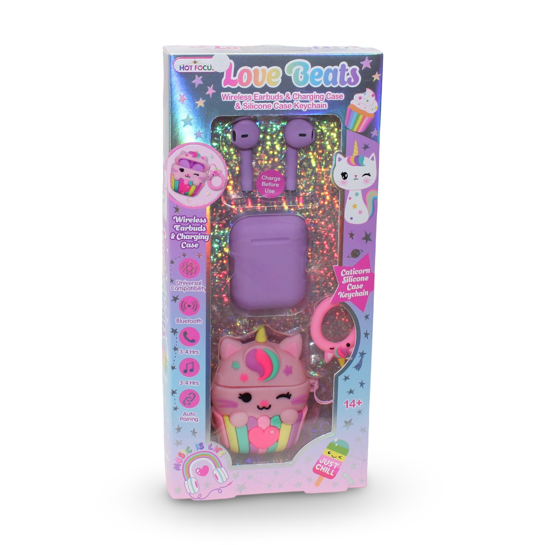 Hot Focus Love Beats Wireless Earbuds