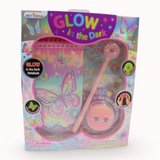 Hot Focus Glow in the Dark Tie Dye Butterfly Slime Art Set