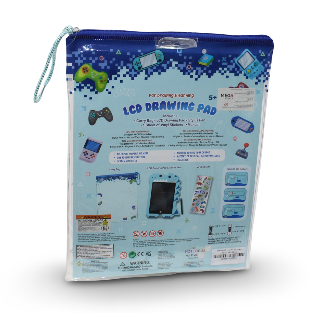 Hot Focus Dinosaur-Shaped LCD Drawing Pad