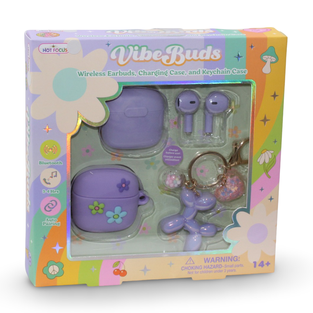 Hot Focus Vibe Buds – Purple