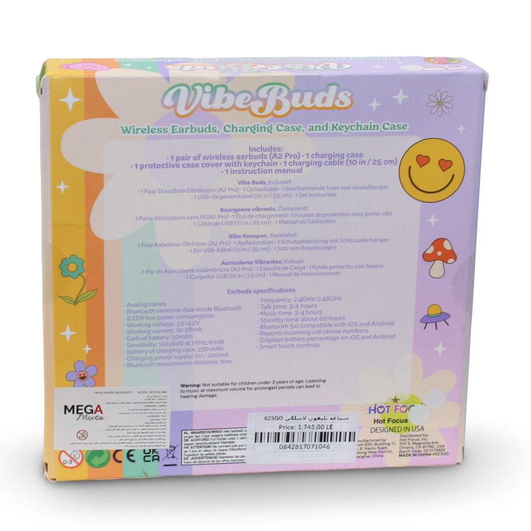 Hot Focus Vibe Buds – Purple