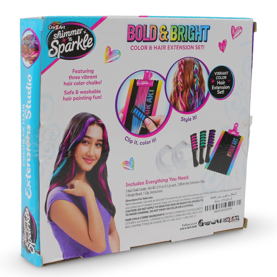 Hair Color Extensions Studio Set