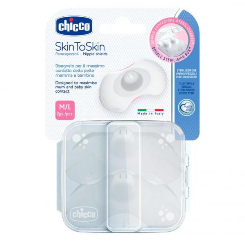 Silicone Nipple Shields M/L – Transparent