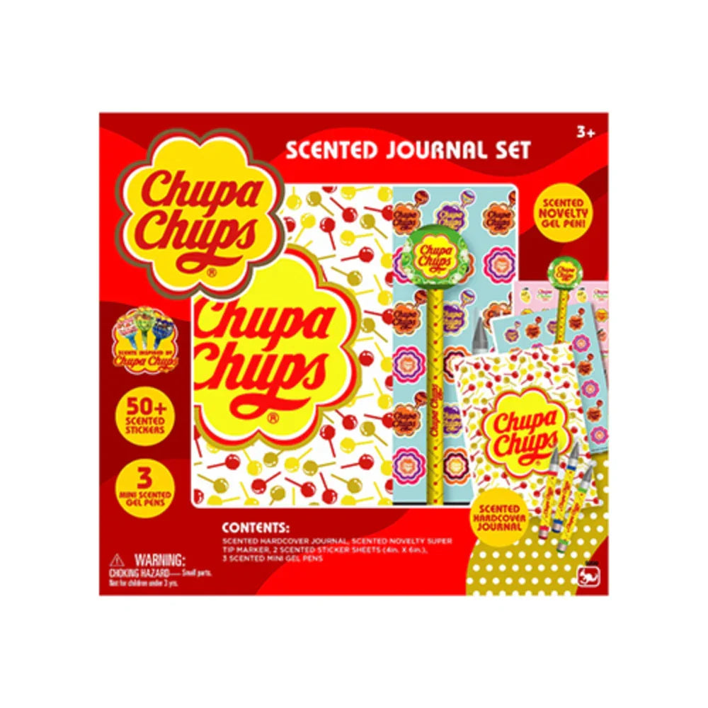 Chupa Chups Scented Journal Set