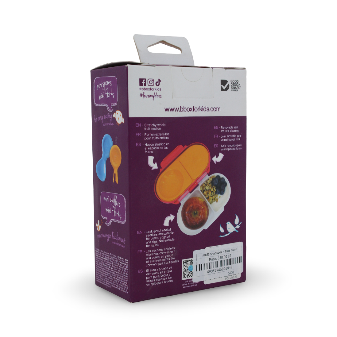 b.box Snackbox – Blue Slate