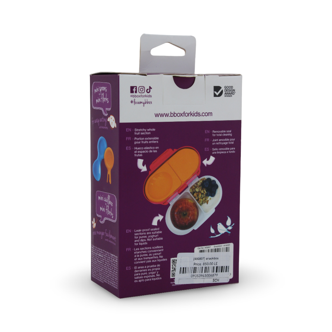 b.box Snackbox – Teal & Mint