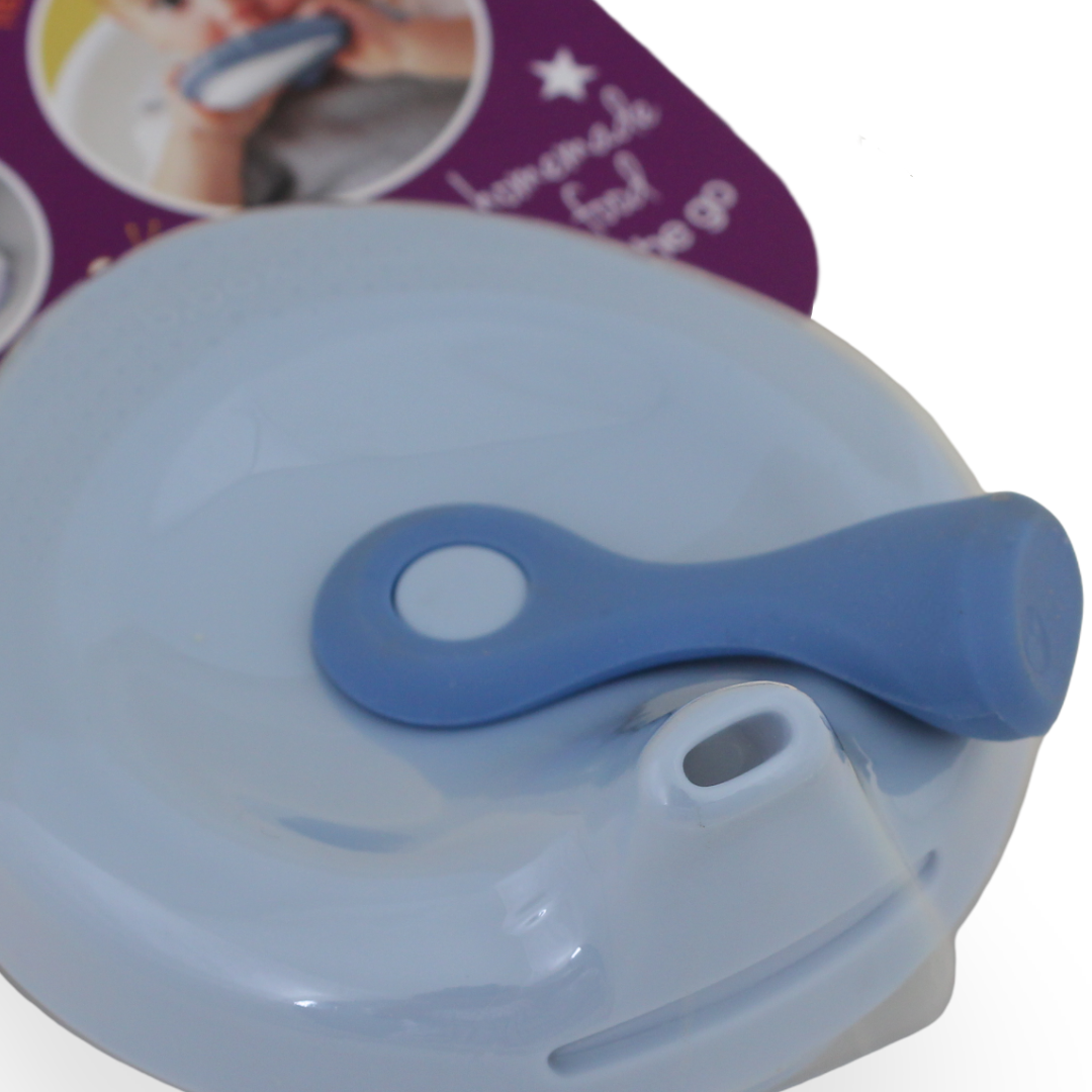 b.box Fill + Feed Reusable Food Pouch – Lullaby Blue