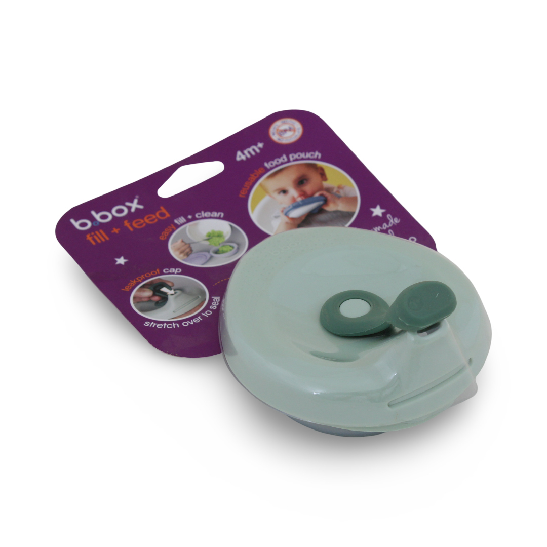 Fill + Feed Reusable Food Pouch – Sage