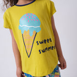 "Sweet Summer" Short-Sleeved Pajama