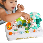 Pop-Up Animal Hide and Seek Toy – Green