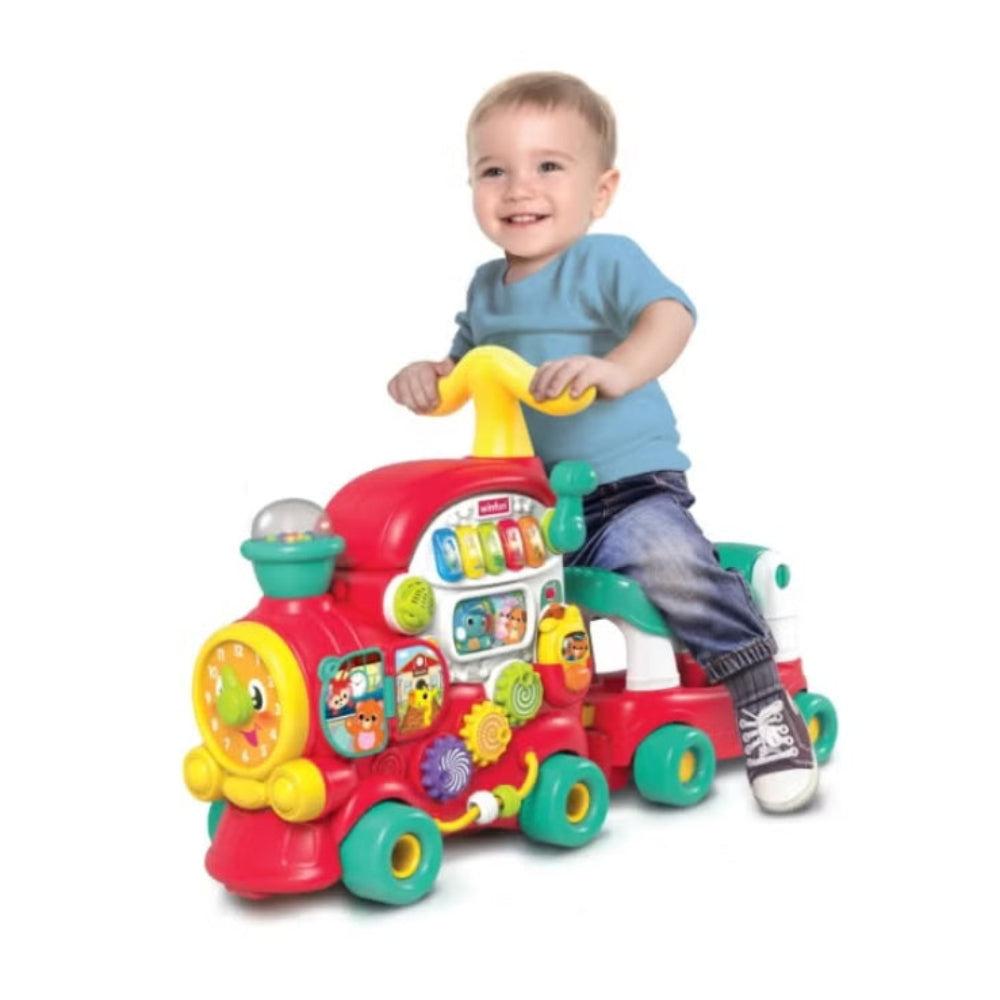 WinFun Adventure Walker Ride-On Train Toy - Toys