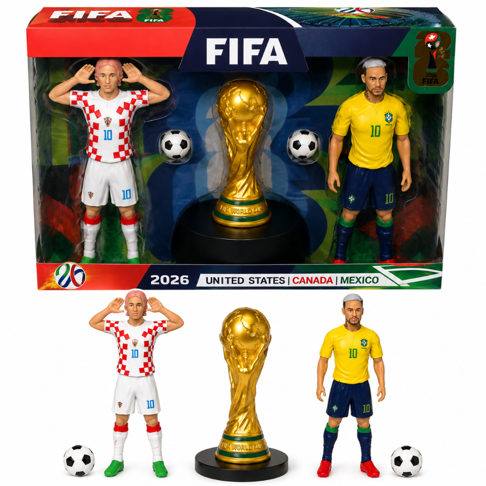 Banbo Toys Neymar + Lukamdrić FIFA World Cup 2026 Action Figure