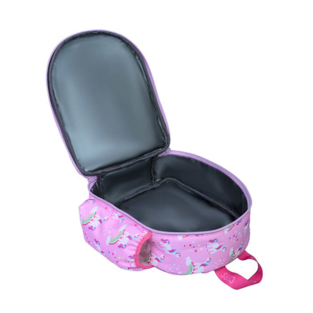 Cubs Pink Unicorn Letter A Nursery Lunch Backpack