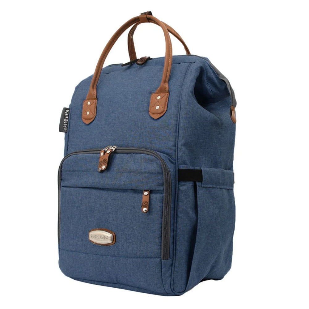 Petit Bebe Premium Max Diaper Bag  – Dark Blue
