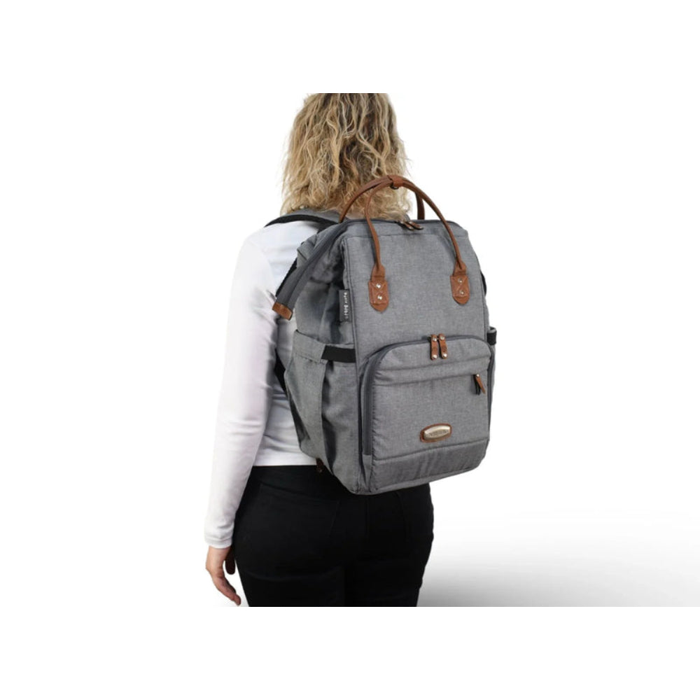 Petit Bebe Premium Max Diaper Bag – Grey