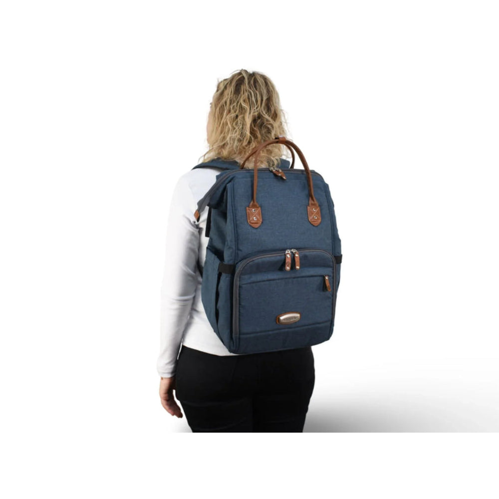 Petit Bebe Premium Max Diaper Bag  – Dark Blue